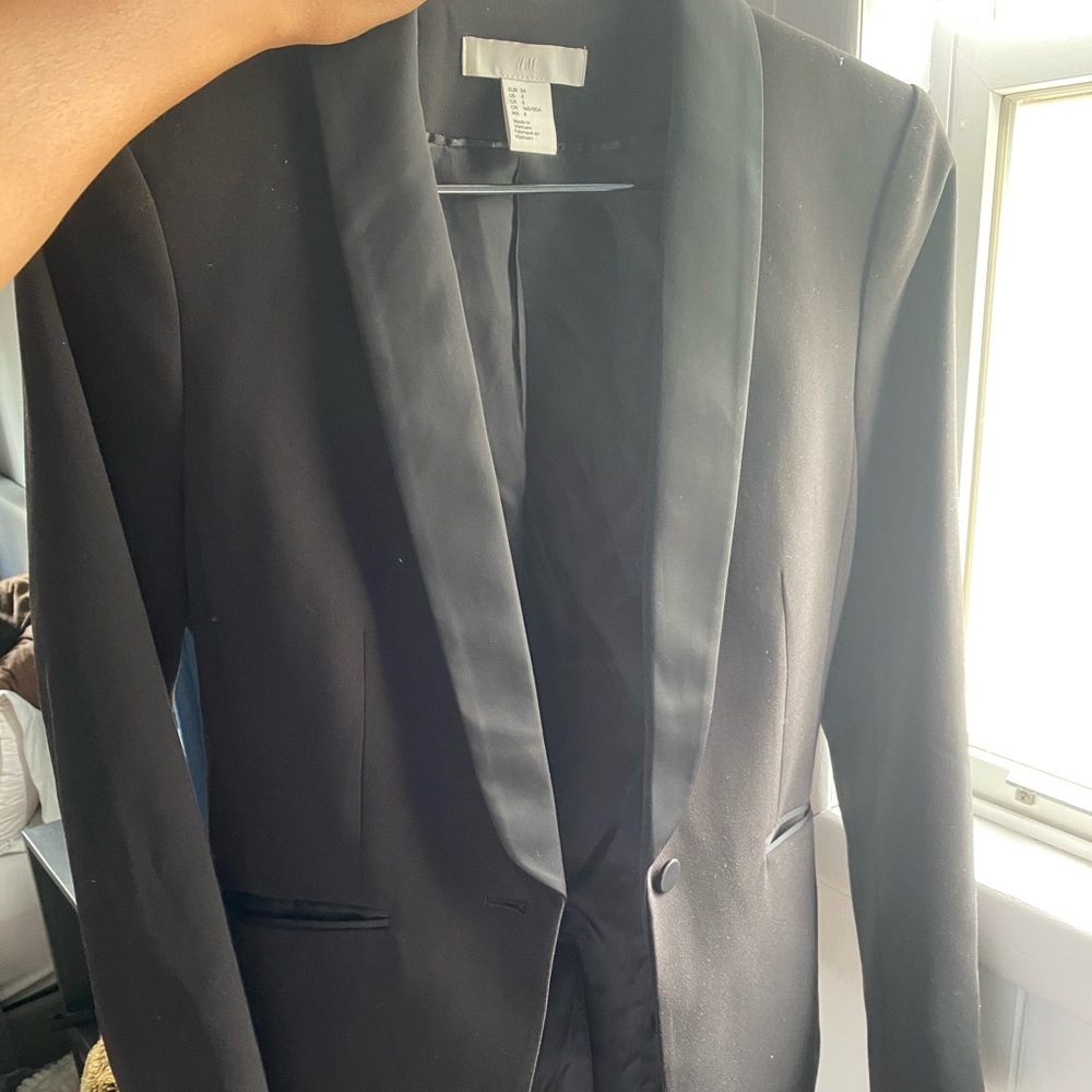 Black Suit Blazer